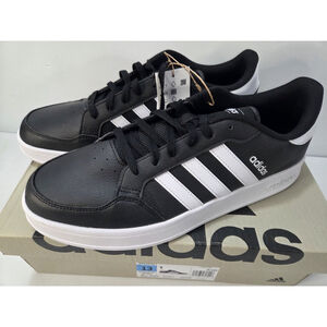Adidas Men's Court Shoes Black And White Breaknet FX8708 Size 13 New With Box